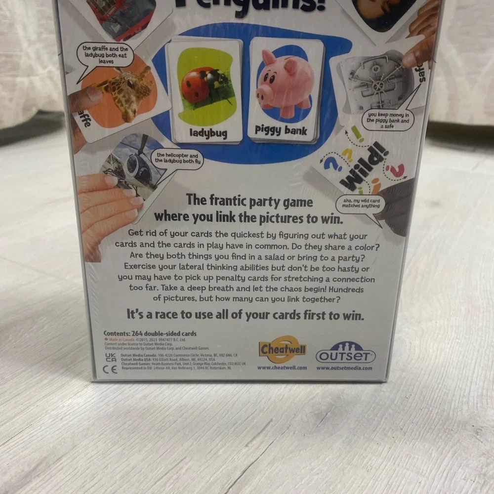 Pickles to Penguins Quick-Thinking Party Game